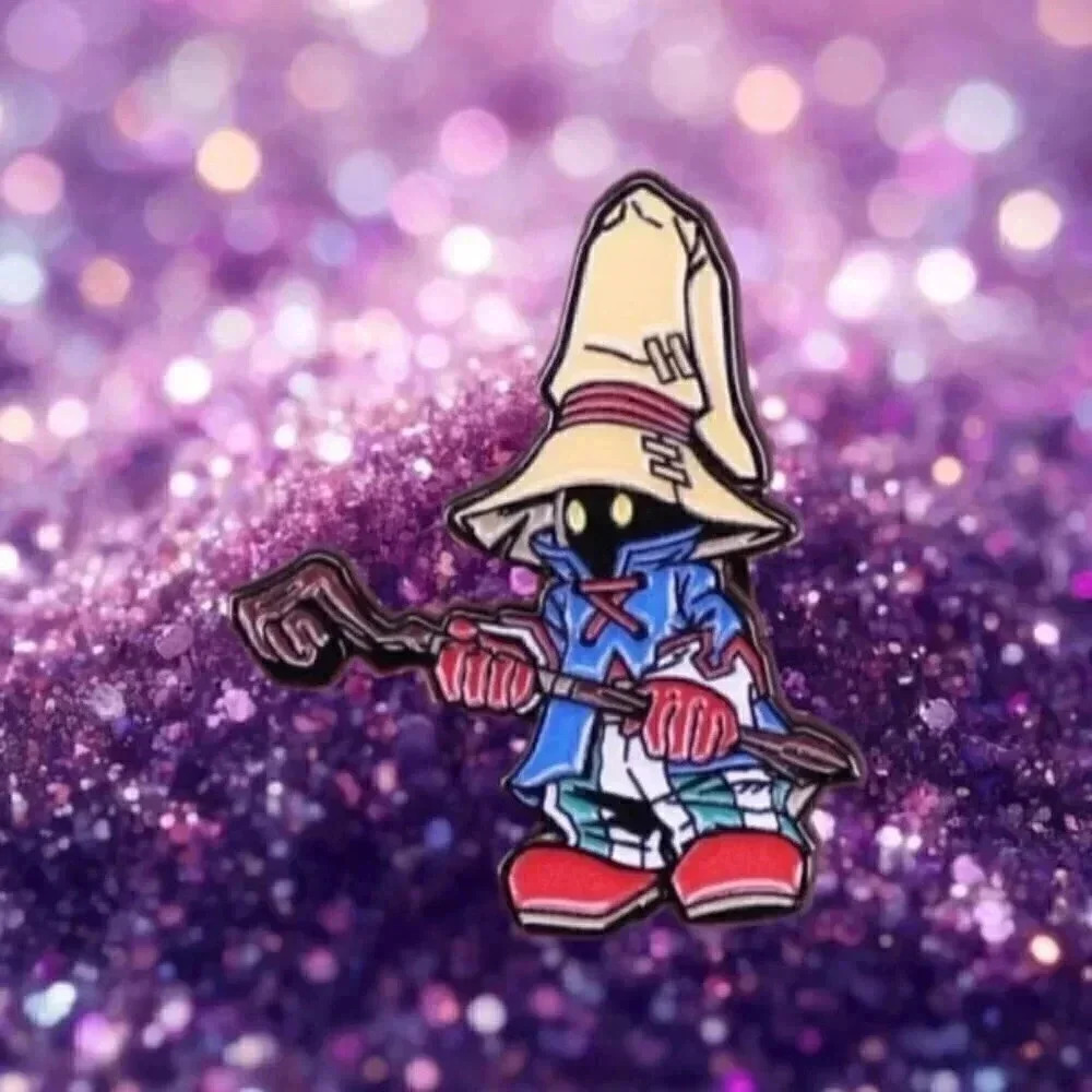 Square Enix Final Fantasy Tactics Black Mage Enamel Pin